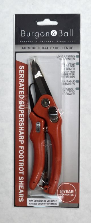 Burgon & Ball Serrated Supersharp Footrot Shears