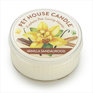 Pet House Mini Candle Vanilla Sandalwood