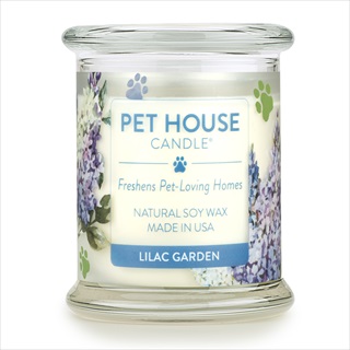 Pet House Candle Lilac Garden