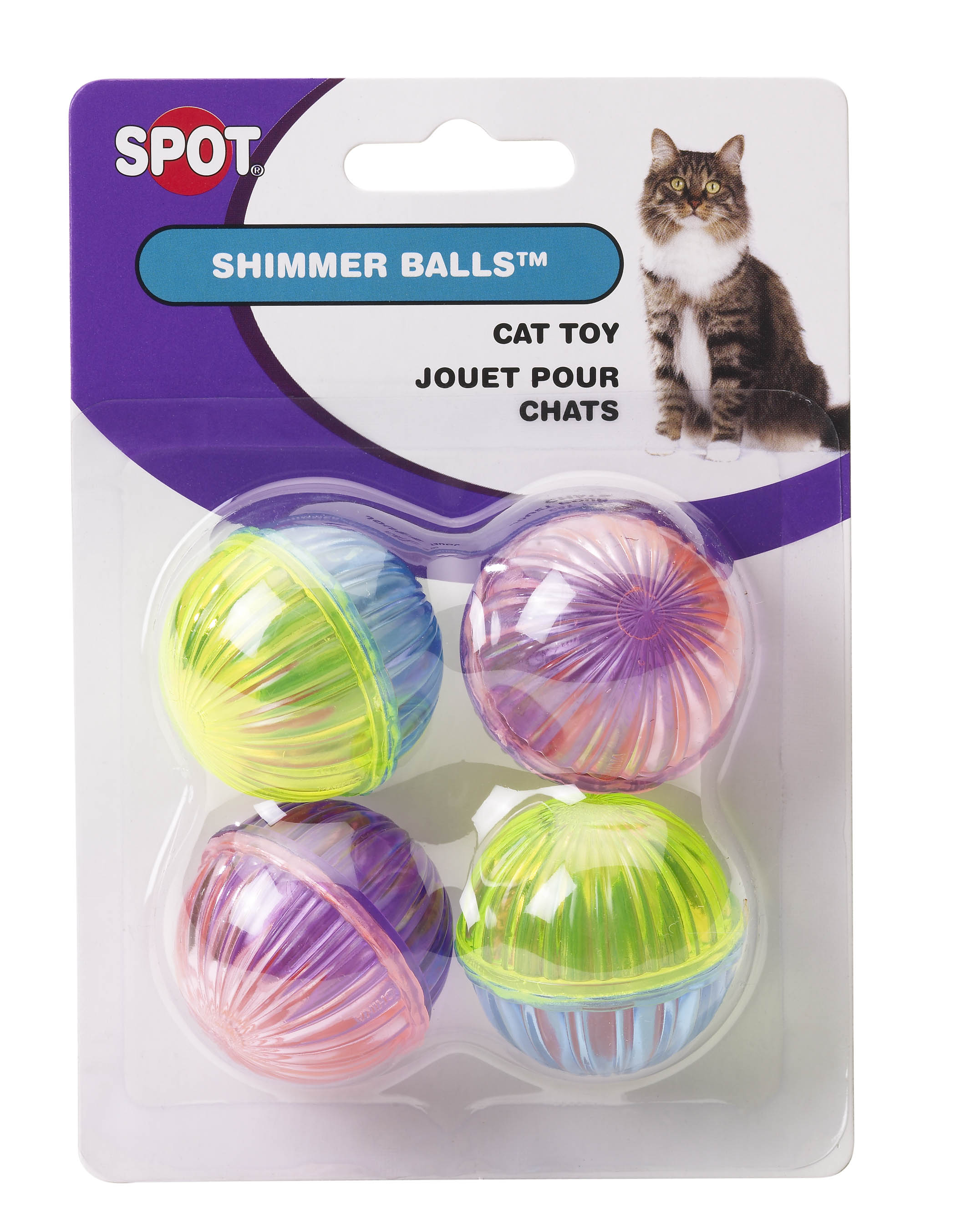 Ethical Shimmer Balls 4pk