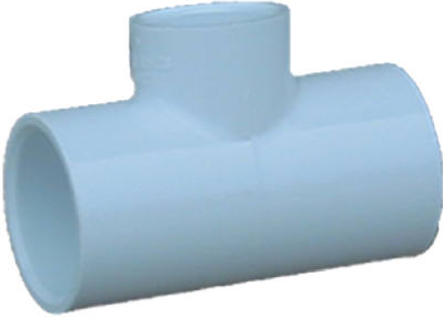 1-1/4" x 1-1/4" x 1/2" PVC TEE SxSxS