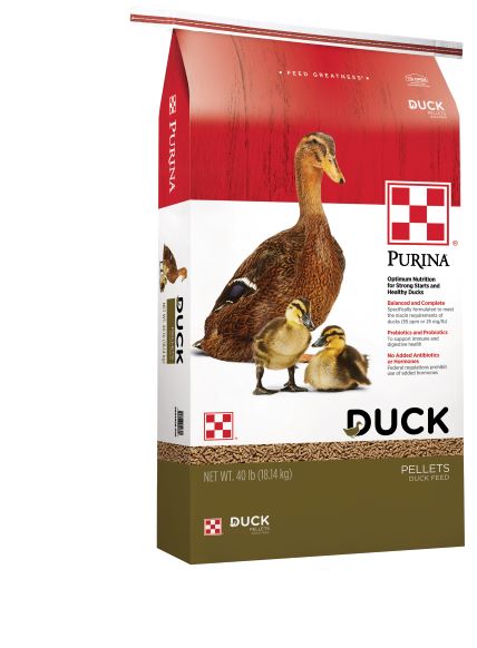 Purina Duck Feed Pellets 40 lb
