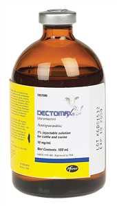 Dectomax 1% Injectabe Dewormer 100ml