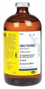 Dectomax 1% Injectable Dewormer 500ml