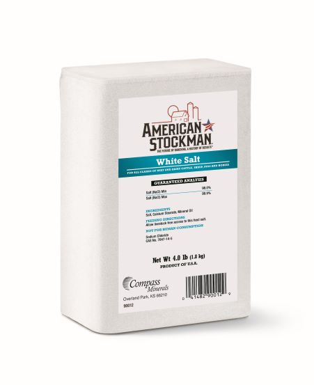 American Stockman® White Salt Brick 4 lb.