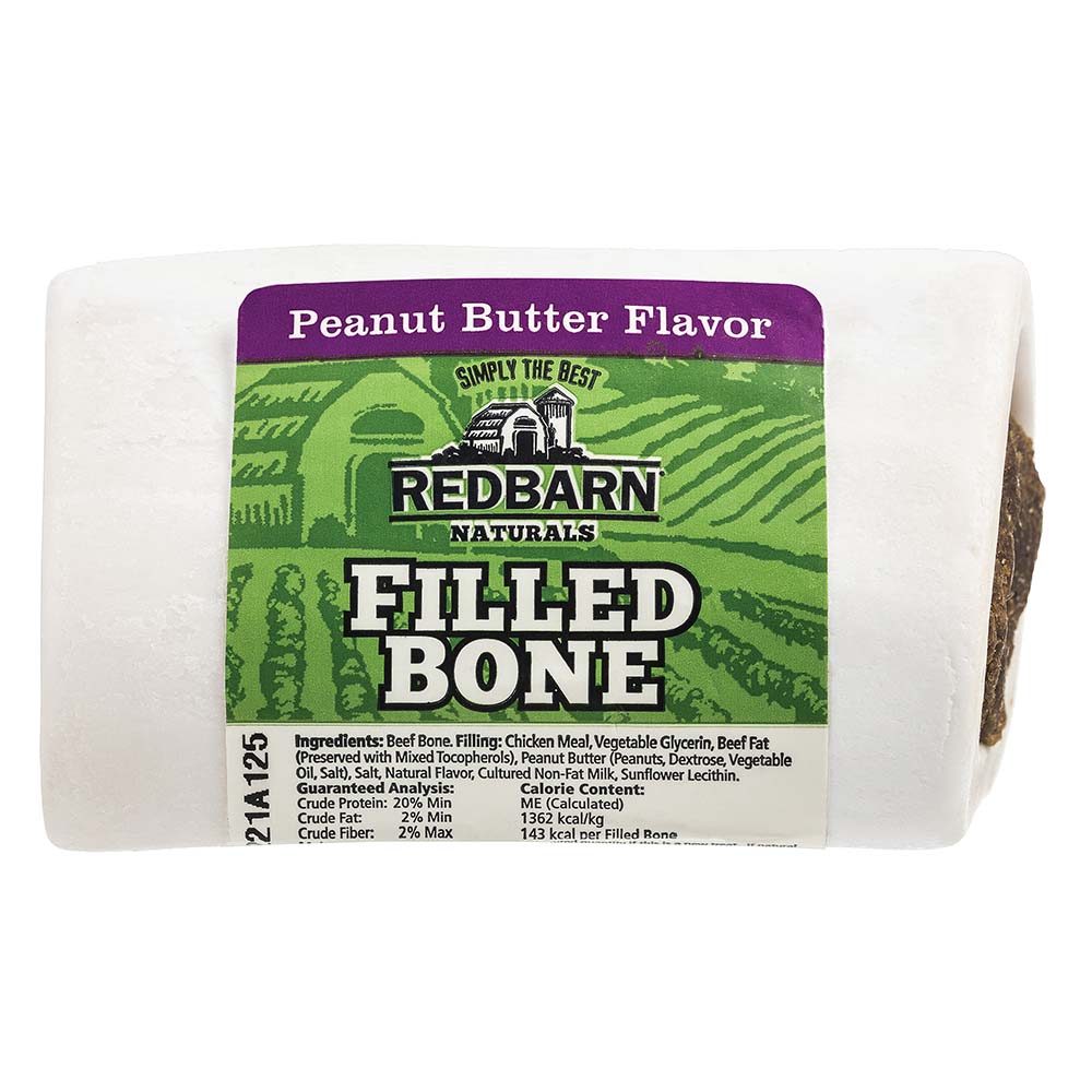 REDBARN FILL BONE PEANUT BUTTER SMALL