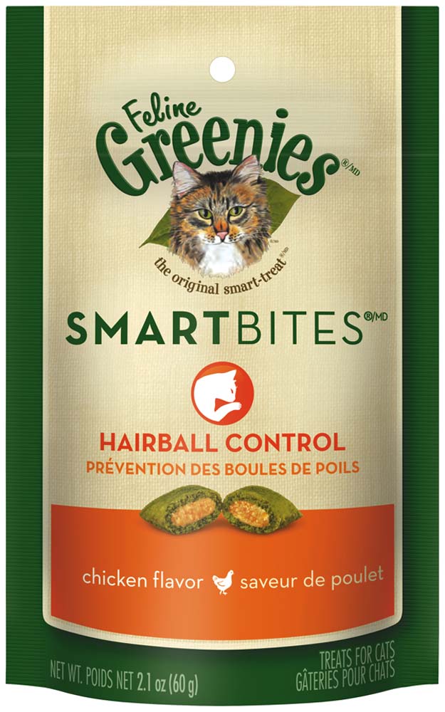 Greenies Smartbites for Cats, Chicken, 2 oz.