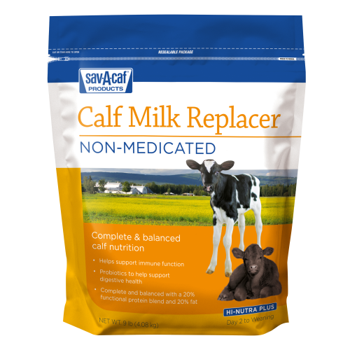 Save-A-Caf Hi-Nutra® PLUS Calf Milk Replacer 9 lb.