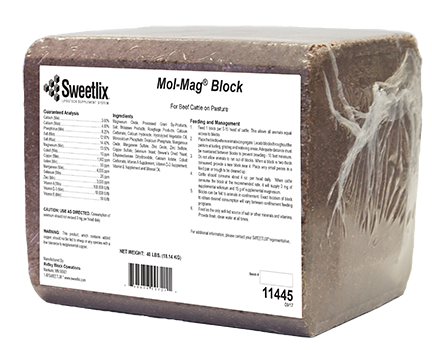 Sweetlix Mol-Mag Block 40 lb.