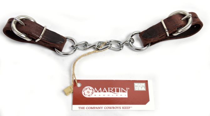 Martin Saddlery Latigo Curb Strap 3 Chain