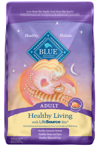 BLUE BUFFALO CHICKEN ADULT CAT FOOD 15 LB