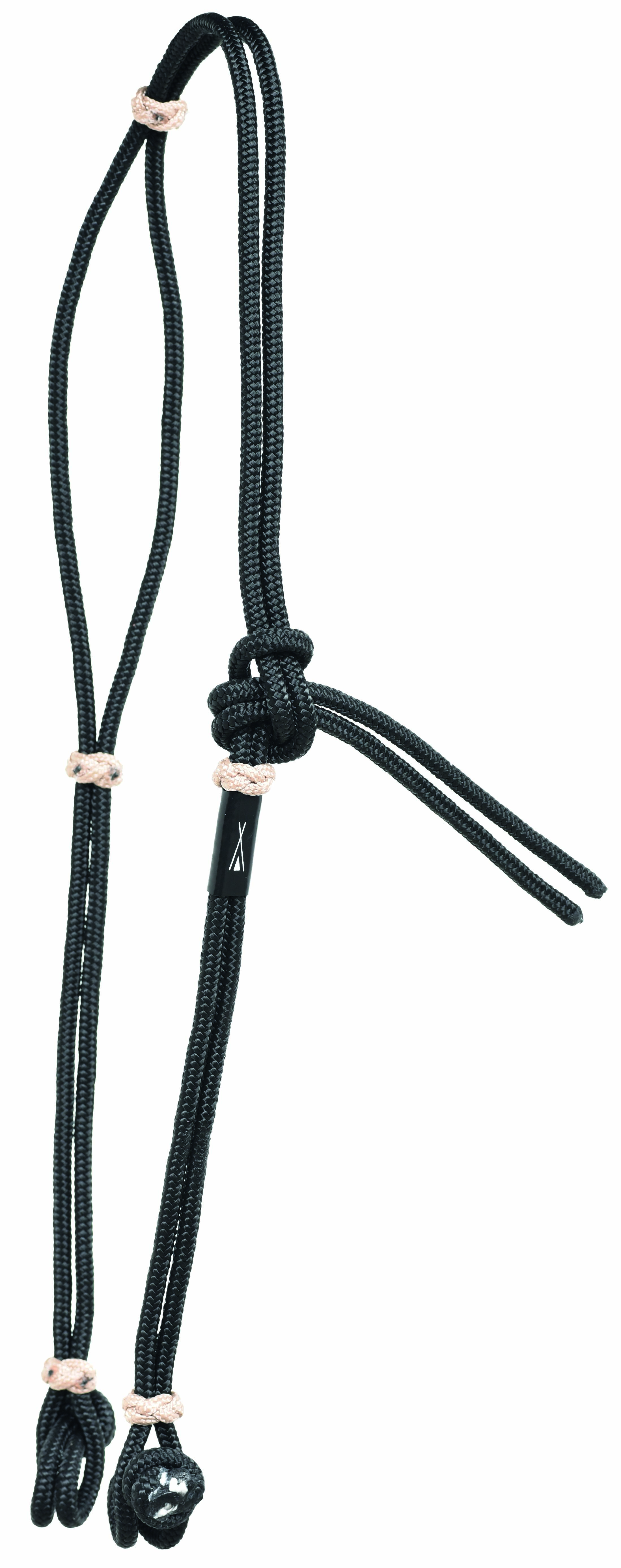 Berlin Custom Leather Rope Single Ear Headstall
