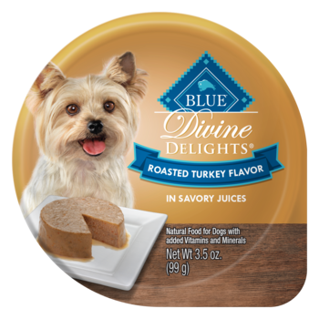 Blue Buffalo Divine Delight Roasted Turkey 3.5 oz Tray