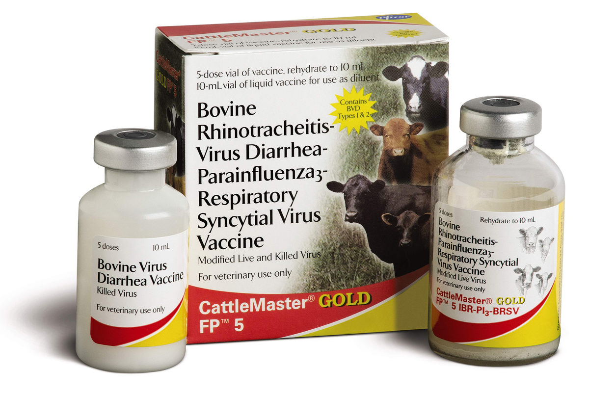 Zoetis Cattlemaster Gold FP 5, 10 dose
