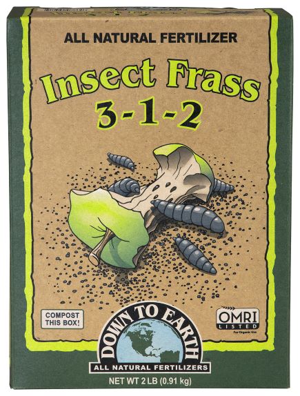 Down To Earth Insect Frass 3-1-2 2 lb.