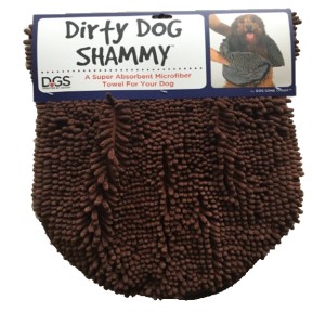 Dirty Dog Shammy Towel Brown
