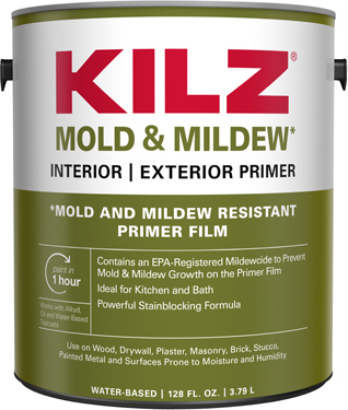 Kilz Mold & Mildew Interior/Exterior Primer, 1 gal.
