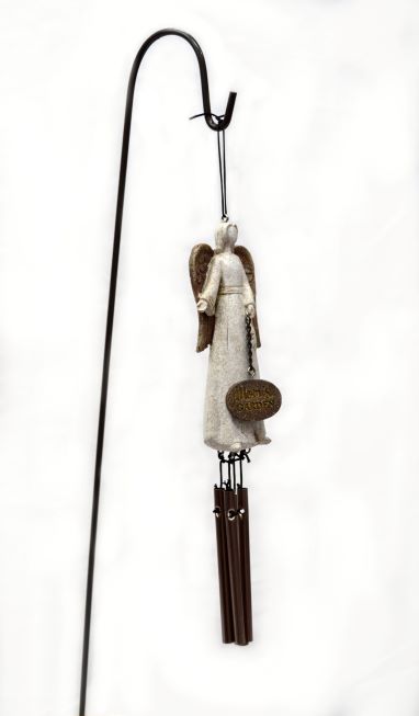 Angel Windchime on Stake