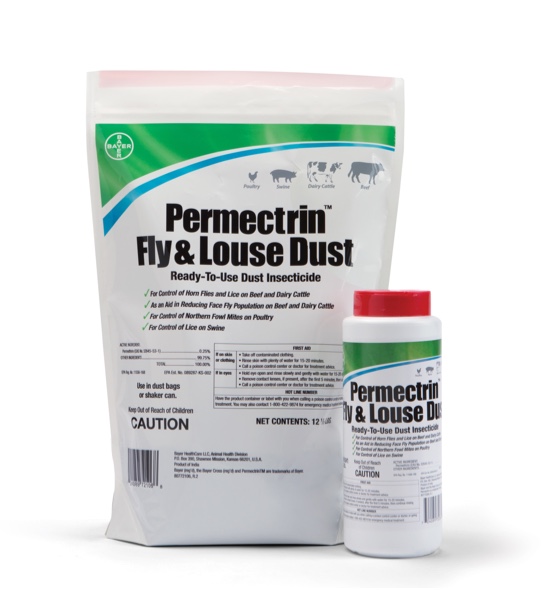 Permectrin Fly & Louse Dust, 12.5 lb.
