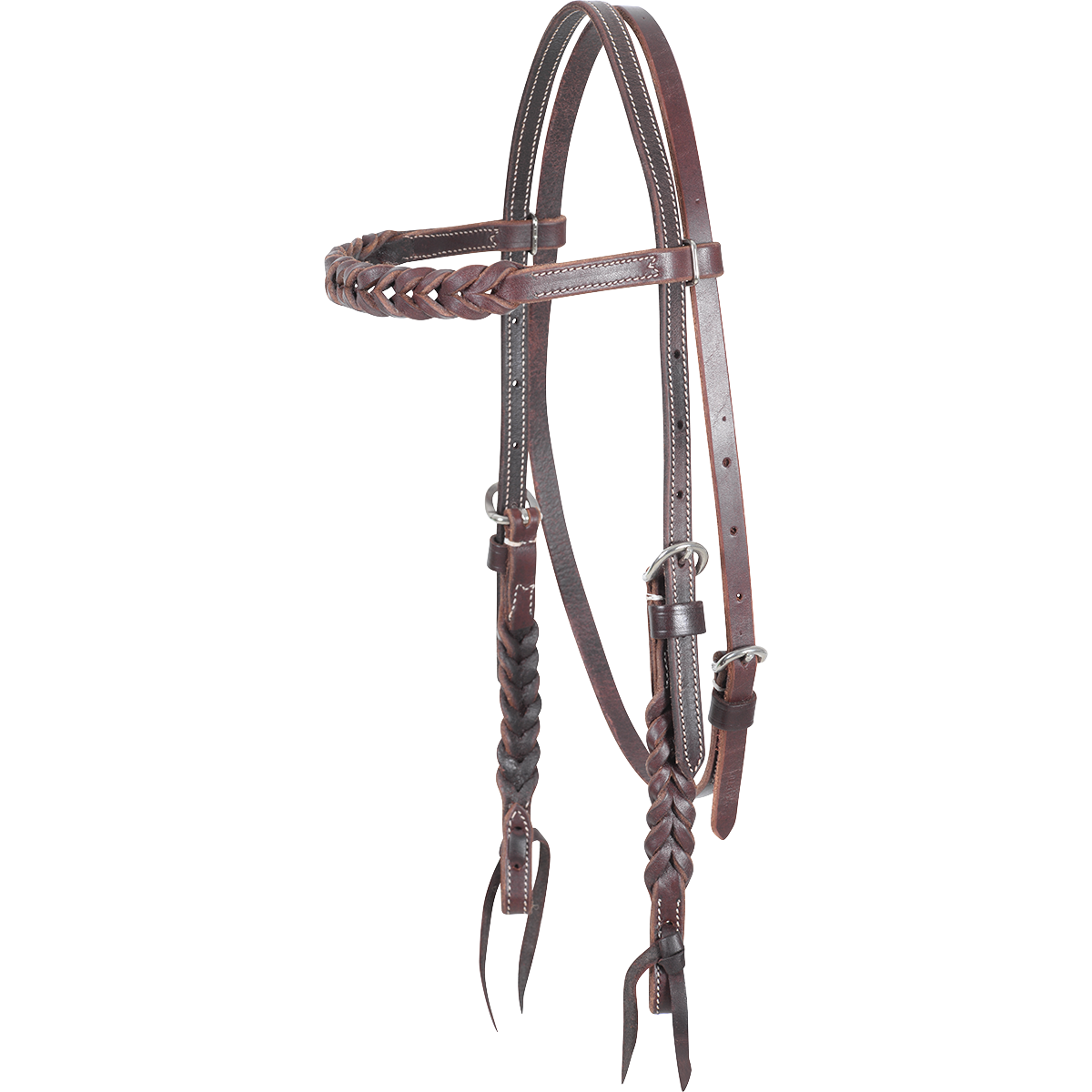 Martin Saddlery Blood Knot Browband Headstall