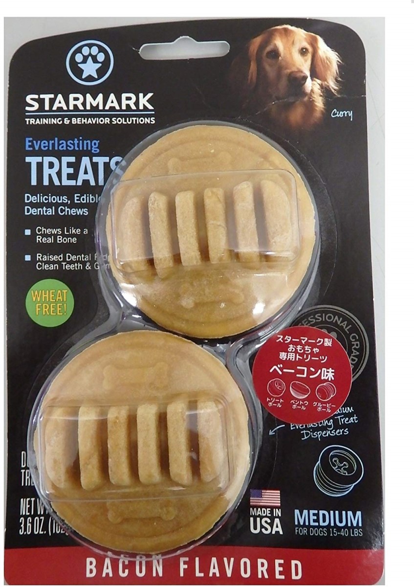 Starmark Bacon Treat Medium 2 pk
