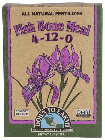 Down To Earth Fish Bone Meal 5 lbs