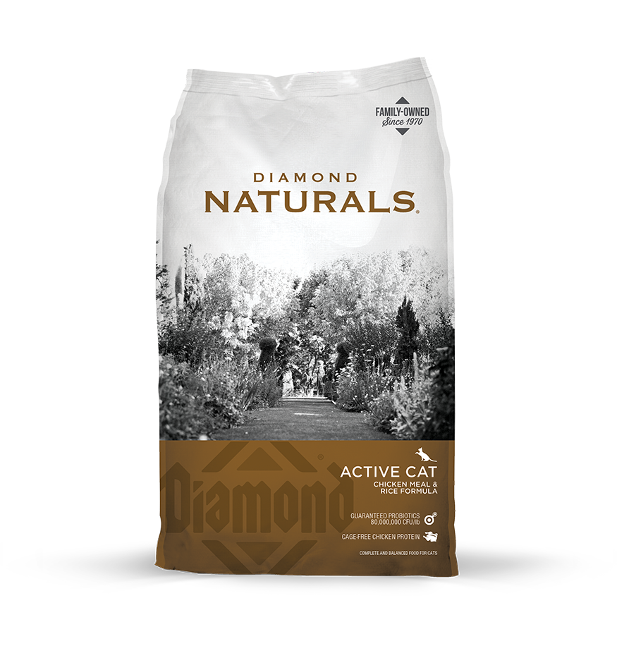 Diamond Natural Active Cat  18 lb