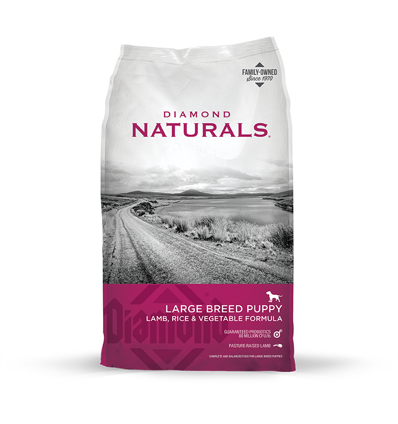 Diamond Natural Large Breed Puppy Lamb and Rice 40 lb