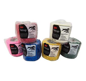 Vetrap Bandaging Tape, 2", Asst. Colors
