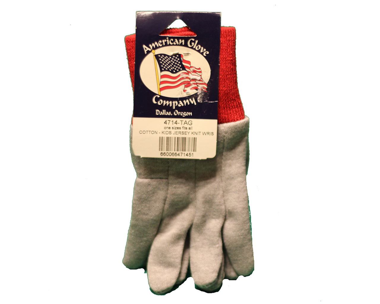Kids' Cotton Knit Jersey Work Glove