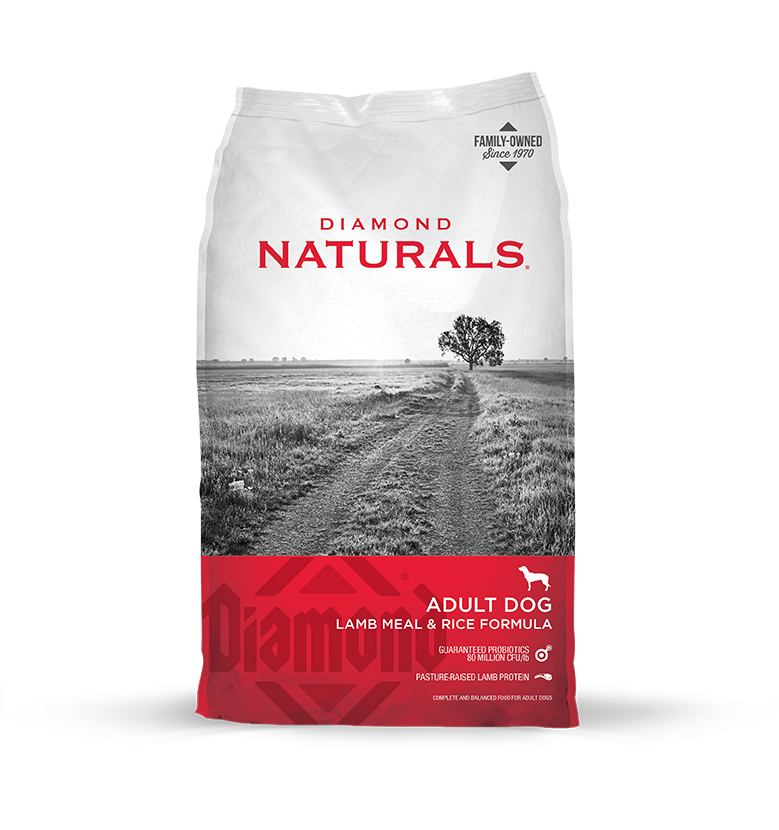 Diamond Natural Lamb & Rice Dog Food 40 lb