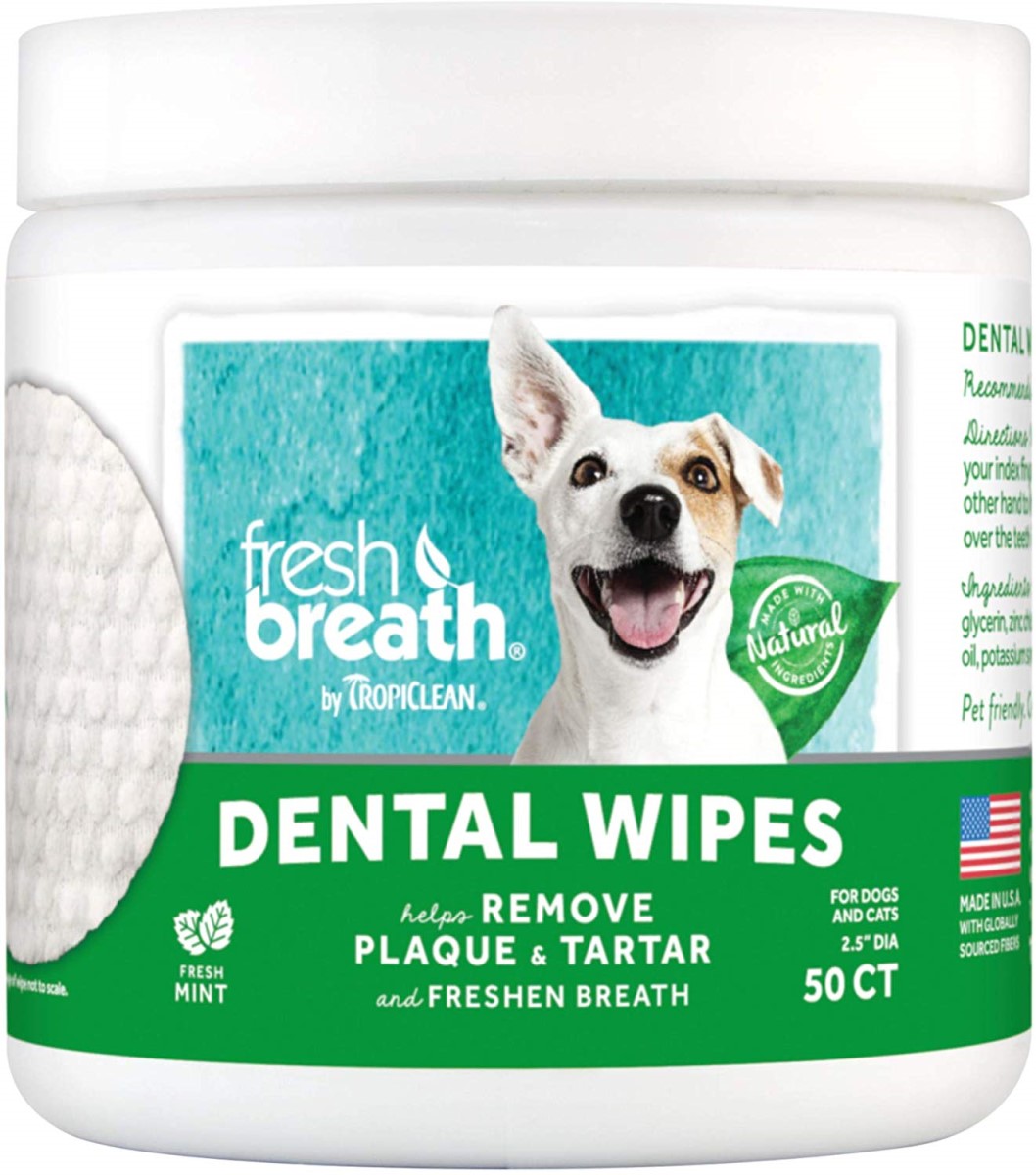 Fresh Breath Dental Wipes 50 ct