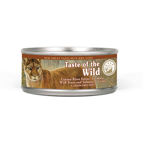 Taste Of The Wild Grain Free Canyon River Cat 5.5 oz
