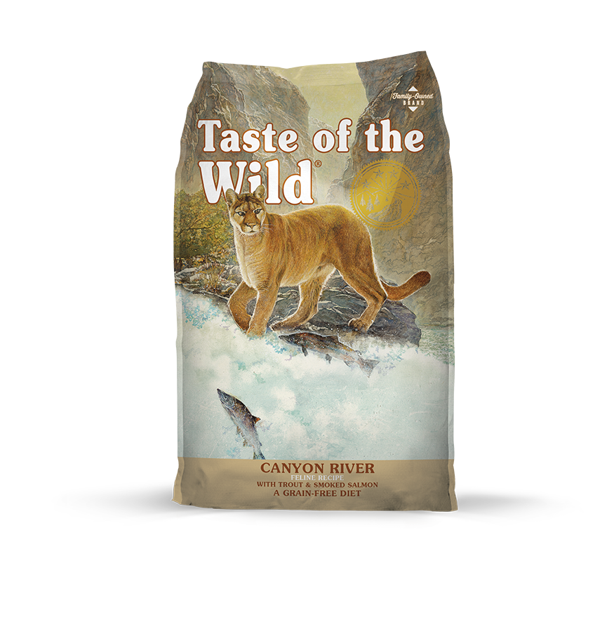 Taste Of The Wild Grain Free Canyon River Cat Food 5lb