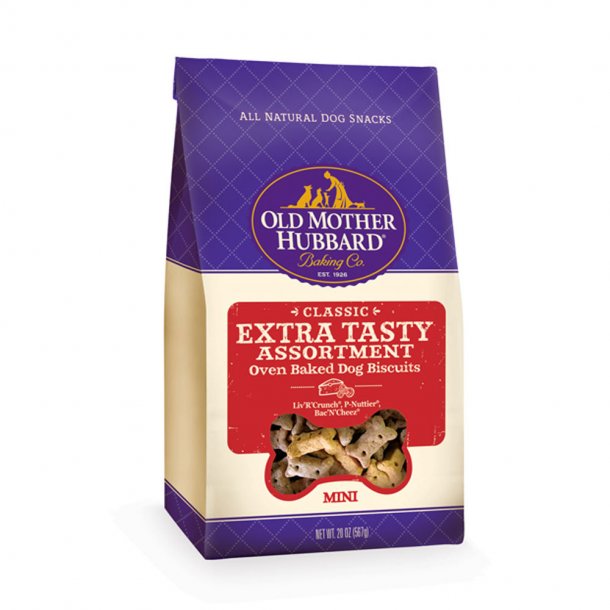 Old Mother Hubbard Extra Tasty, Mini, 20 oz.