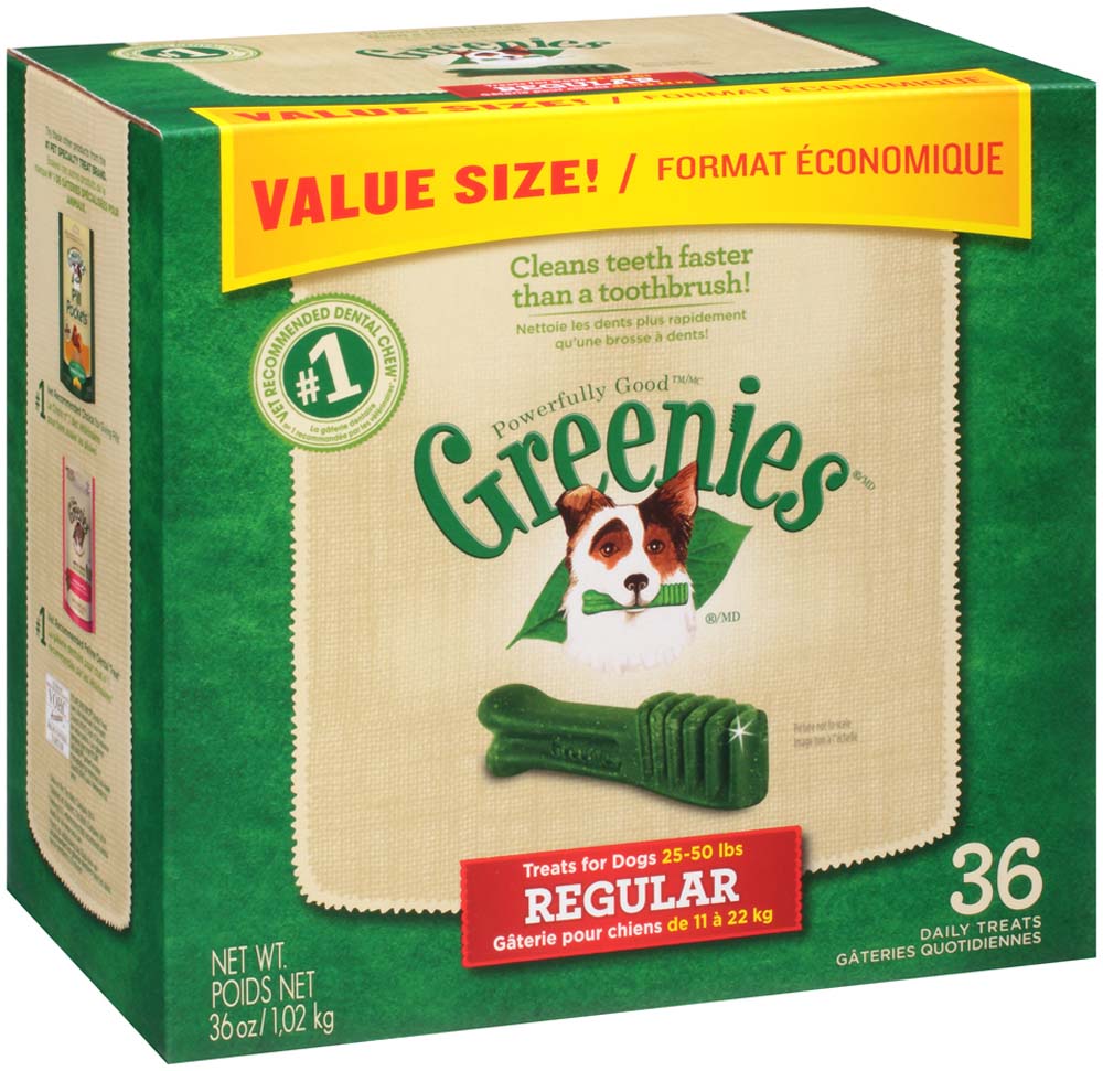 Greenies Regular Dental Chew, 36 pk.