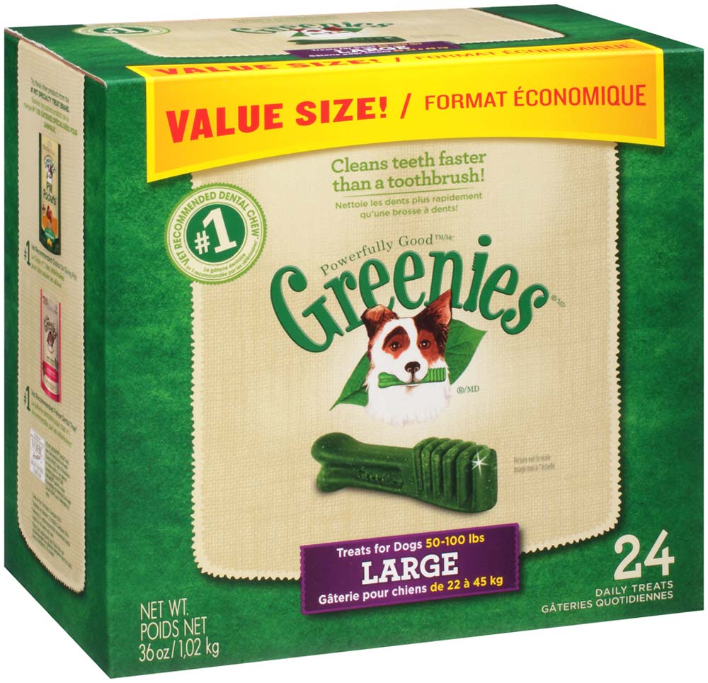 Greenies Large Dental Chew, 36 pk.