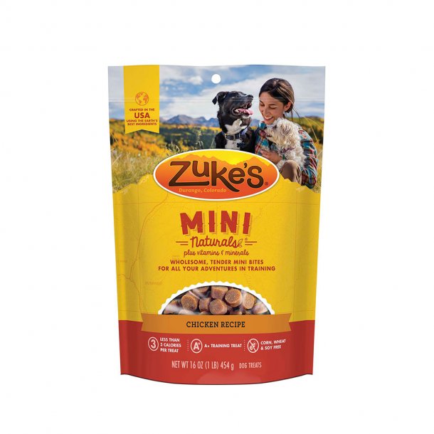 ZUKE'S MINI NATURAL CHICKEN, 16 OZ.