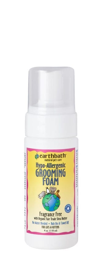 Earthbath Hypo-Allergenic Grooming Foam for Cats