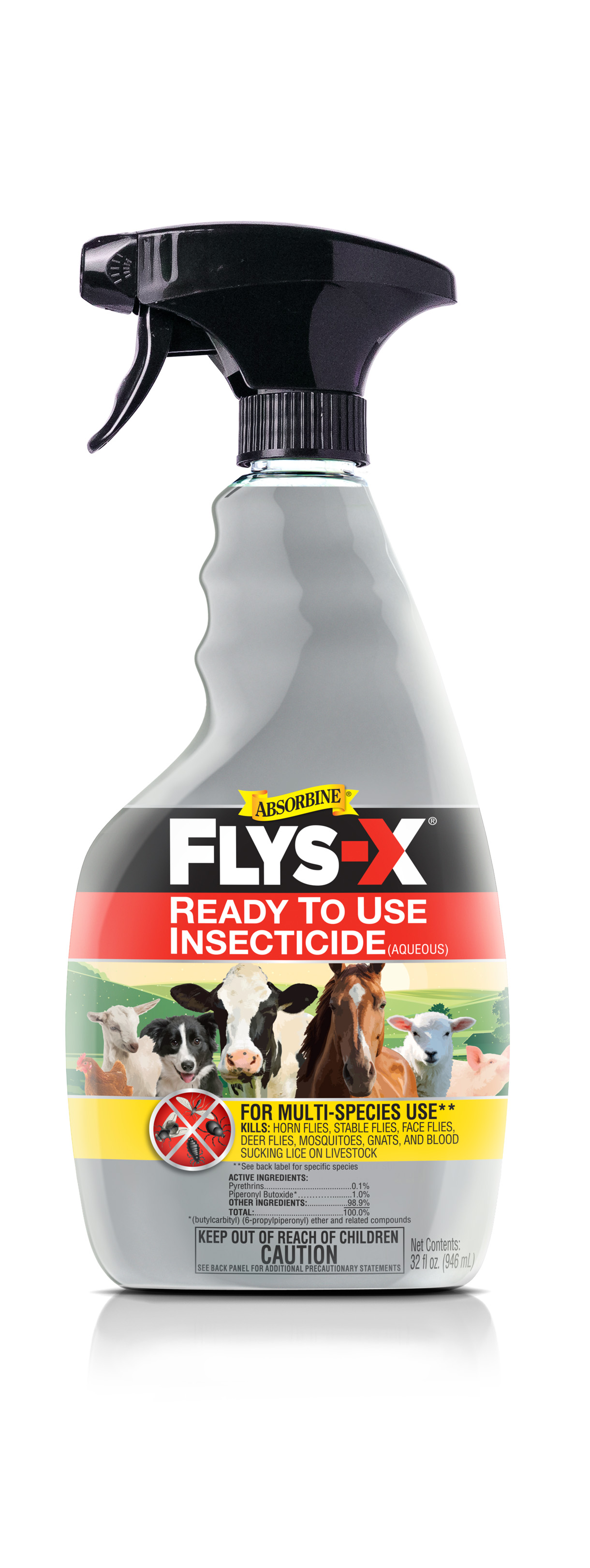 Flys-X For Livestock, 32 oz.