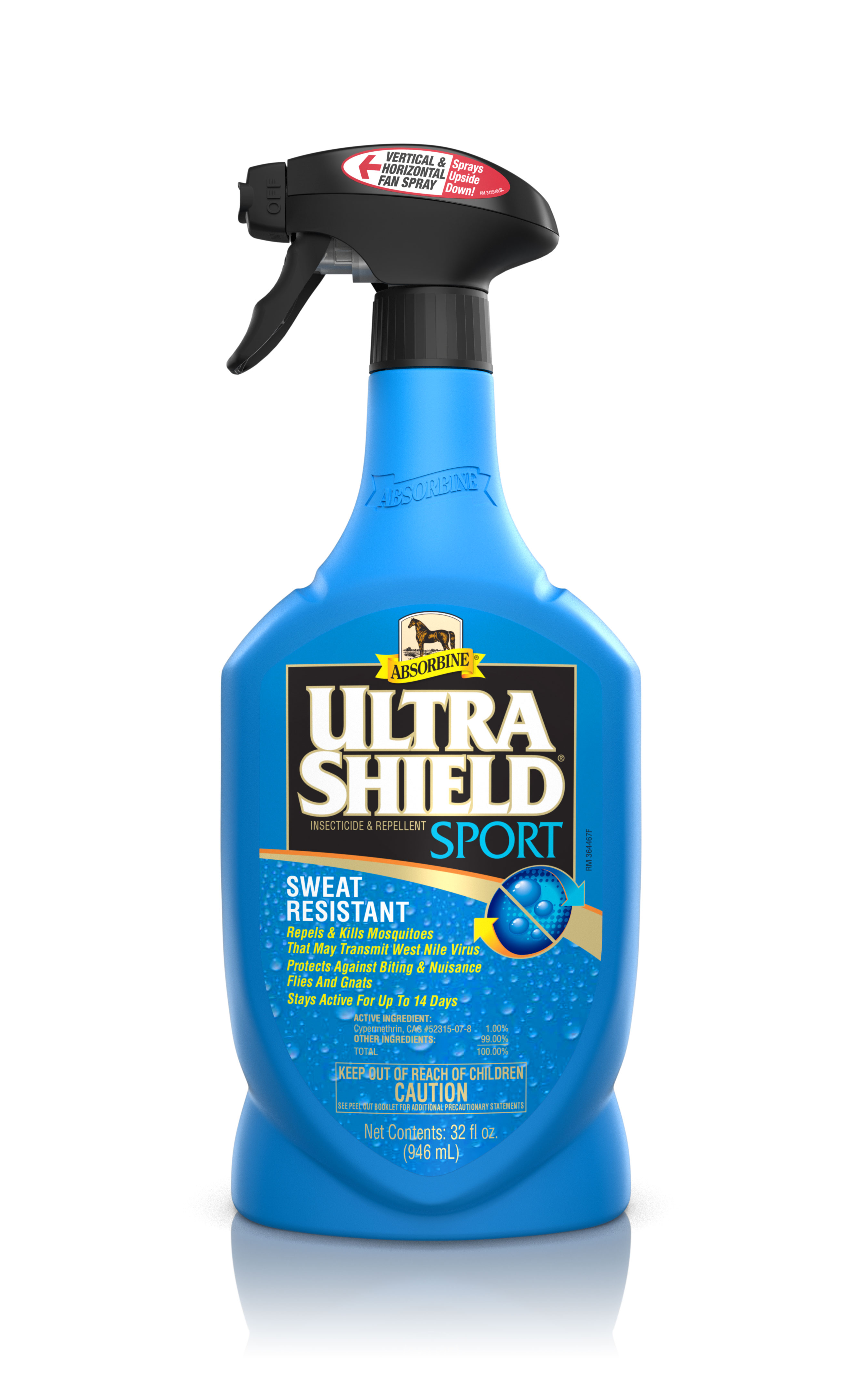 UltraShield Sport Insecticide & Repellent, 32 oz.