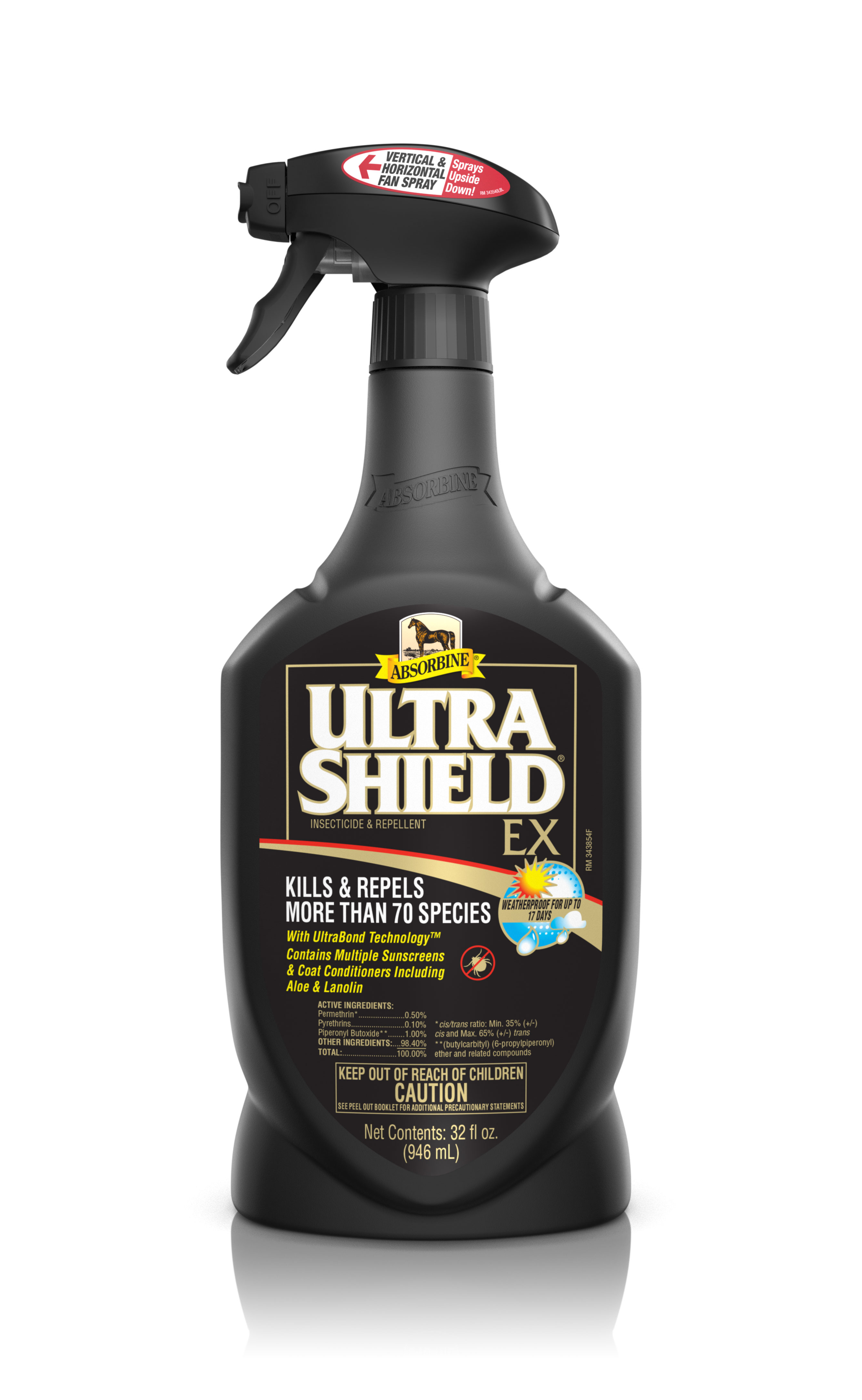 UltraShield EX Insecticide & Repellent, 32 oz.