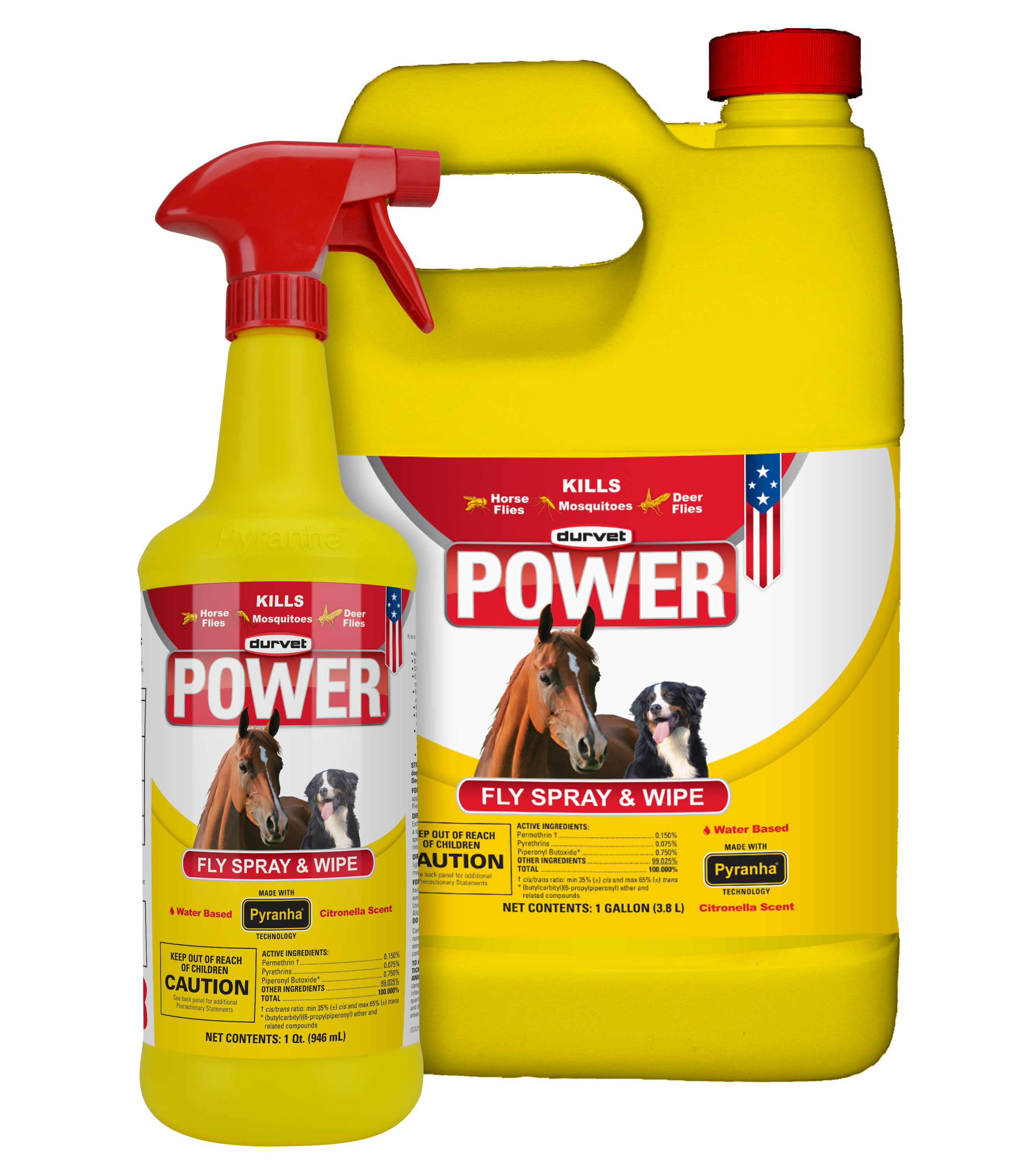 POWER® Fly Spray & Wipe, 32 oz.