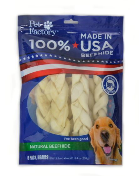 Pet Factory Medium Braid 6pk