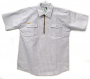 PRISON BLUE HICKORY SHORT SLEEVE SHIRT