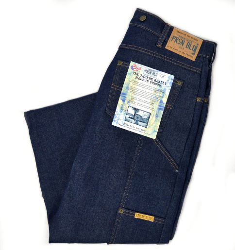 Prison Blue Rigid Work Jean
