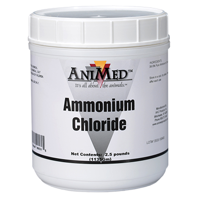AniMed Ammonium Chloride, 2.5 lb.