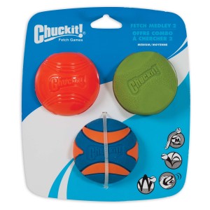 Chuckit Fetch Medley 3 Pack