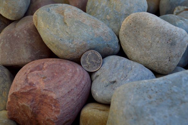 Rainbow Rock, 2" x 4"
