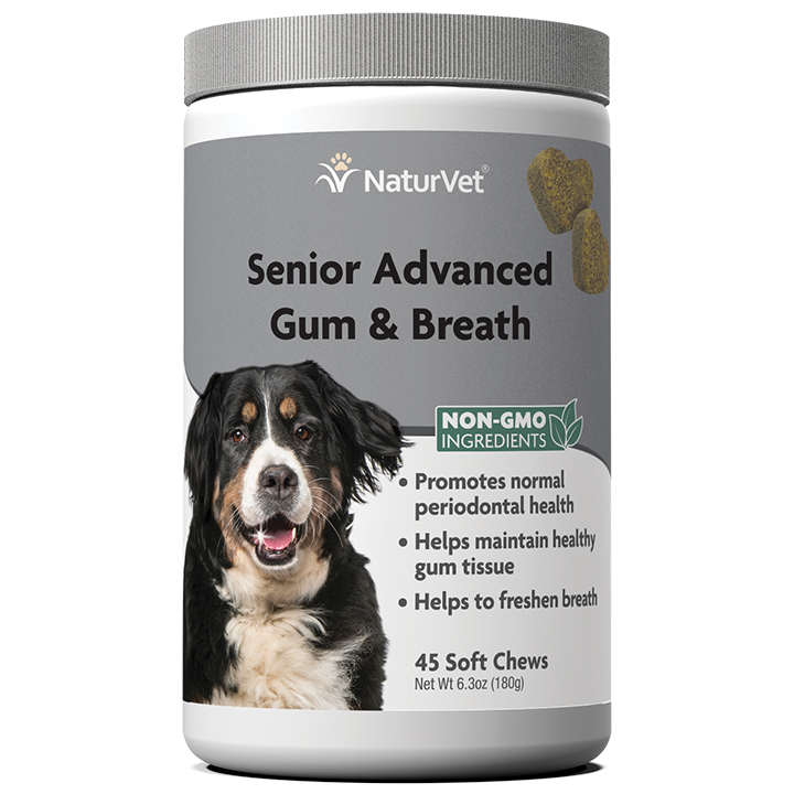 NaturVet Senior Advance Gum & Breath, 45 ct.